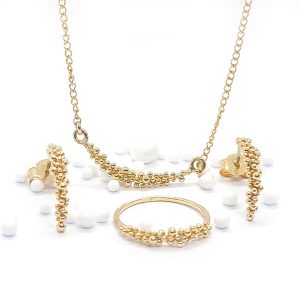 Bubble. Dance Gold uhani - slika 5