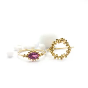 Bubble. Oval Crystal Gold - slika 8