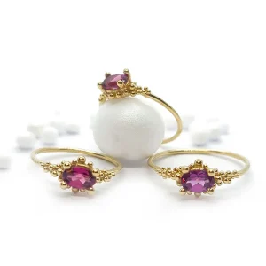 Bubble. Oval Crystal Gold - slika 7