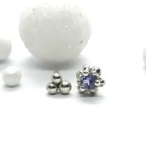 Bubbles Silver uhani - slika 3