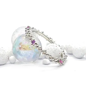 Bubble. Dance All Around Crystals Silver - slika 1