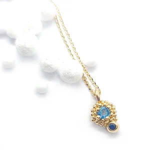 Mini Bubbly Charm Gold verižica - slika 4