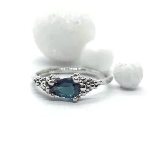 Bubbly Teardrop Gold